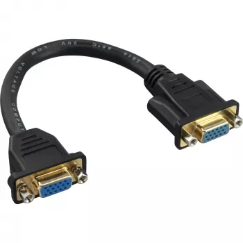 InLine VGA adapterio laidas 15 kontaktų VGA lizdas / lizdas 0,2 m