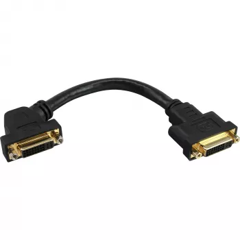 „InLine“ DVI-I adapterio laidas 24+5 DVI moteriška / moteriška su jungtuvu 0,2 m
