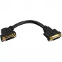 „InLine“ DVI-I adapterio laidas 24+5 DVI moteriška / moteriška su jungtuvu 0,2 m