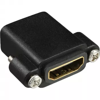 InLine HDMI adapteris tipas A kištukinis / A kištukinis paauksuotais kontaktais su flanšu, 4K2K