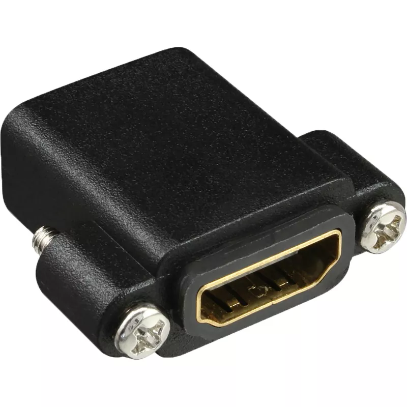 InLine HDMI adapteris tipas A kištukinis / A kištukinis paauksuotais kontaktais su flanšu, 4K2K
