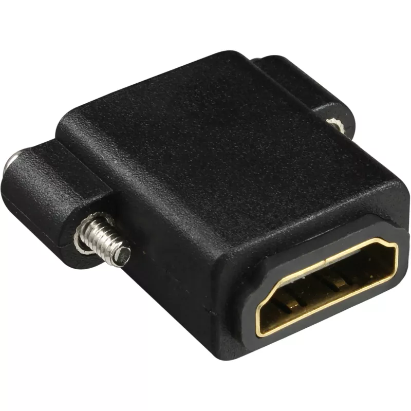 InLine HDMI adapteris tipas A kištukinis / A kištukinis paauksuotais kontaktais su flanšu, 4K2K