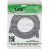 InLine didelės spartos HDMI laidas su eternetu, kampinis, 10 m