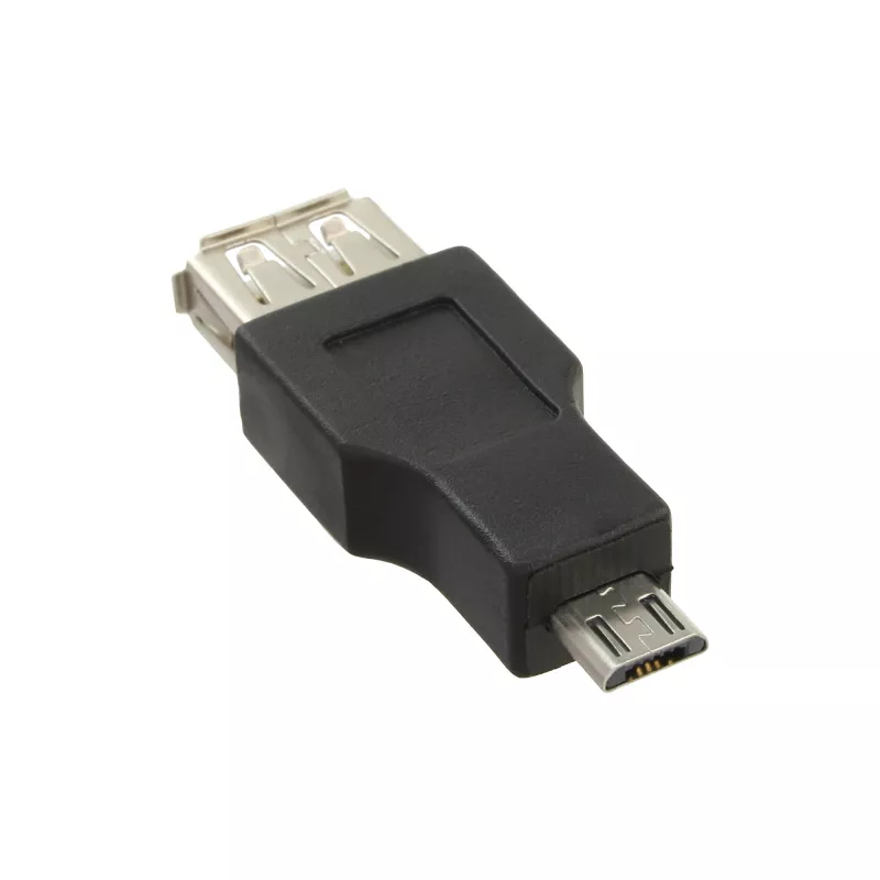 InLine Micro USB adapteris Micro-B kištukas USB A lizdas 31604