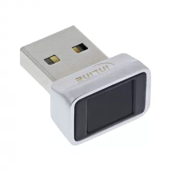 „InLine“ USB pirštų atspaudų skaitytuvas, suderinamas su „Windows Hello“