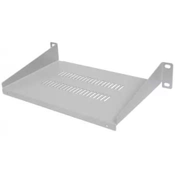 “Intellinet” 10 colių konsolinė lentyna, 1U, lentynos gylis 150 mm, ventiliuojama, maks. 25 kg, pilka, trejų metų garantija