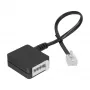 TAE adapterio kabelis RJ11 6P4C kištukas į TAE-N lizdą InLine 69946