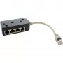 InLine ISDN skirstytuvas 1 -> 8, 0,15 m, su rezistoriais