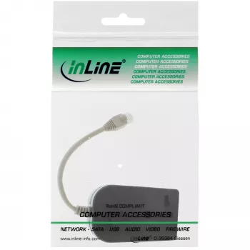 InLine ISDN skirstytuvas 1 -> 8, 0,15 m, su rezistoriais