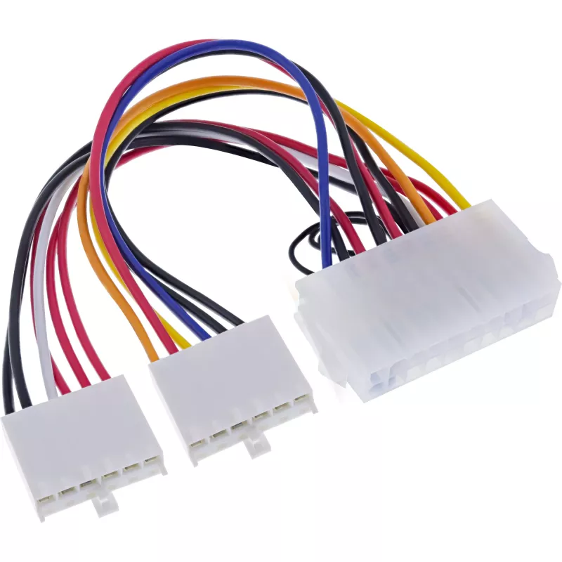 InLine ATX Power Adapter kabelis / Classic P8/P9 AT Mainboard Connector 0.20m