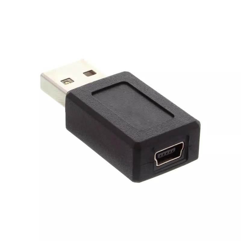 USB 2.0 adapteris A kištukas / mini 5 kontaktų lizdas InLine 33500A