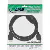 InLine HDMI laidas High Speed vyriškas + feritas juodas 5 m