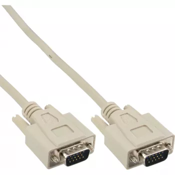 VGA kabelis 15HD tėvas / tėvas smėlio spalvos 3 m InLine 17712A