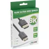 InLine plonas Ultra High Speed HDMI laidas AM/CM 8K4K auksuoti kontaktai juodas 0,5 m
