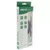 InLine USB 2.0 kabelis, USB-C kištukas / Micro-B kištukas, juodas/aliu, lankstus, 1,5 m
