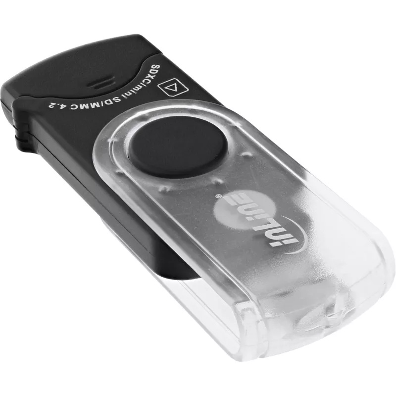 InLine mobili atminties kortelių skaitytuvė USB 3.0, skirta SD/SDHC/SDXC, microSD