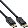 InLine DisplayPort laidas, juodas, paauksuotas, 7,5 m