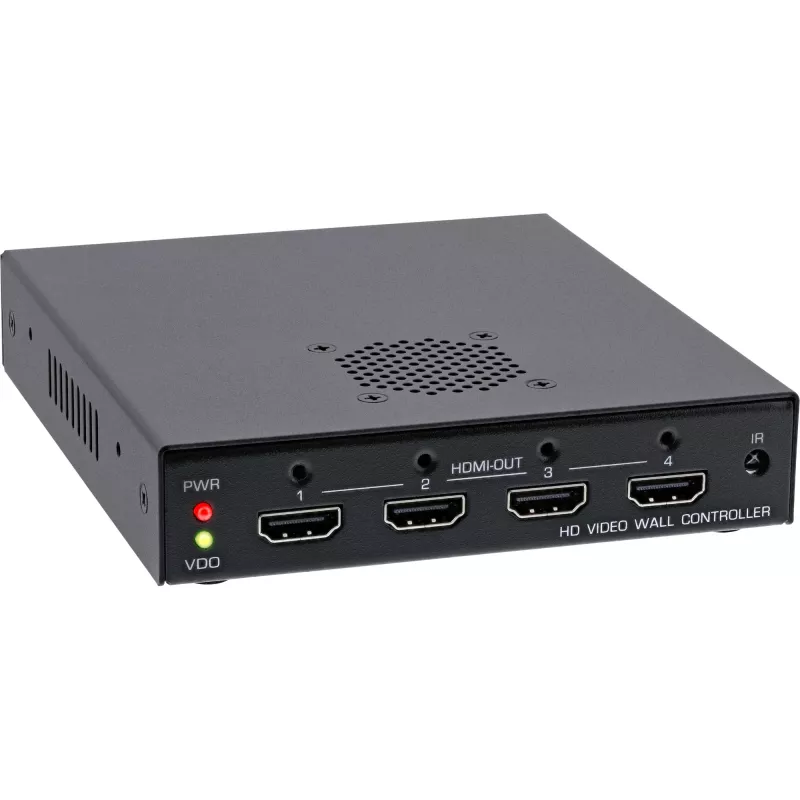 InLine HDMI vaizdo sienelės valdiklis 1 į 4, Full-HD