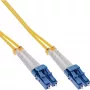 InLine šviesolaidinis dvipusis kabelis LC/LC 9/125µm OS2 1m