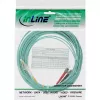 InLine šviesolaidinis dvipusis kabelis LC/ST 50/125µm OM3 15m
