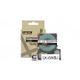 Etikečių spausdintuvo juosta Epson LK-6WBJ juoda balta terminio perkėlimo 2,4 cm