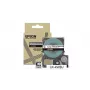 Lipdukų juosta Epson LK-4WBJ juoda balta terminio perdavimo 1.2 cm