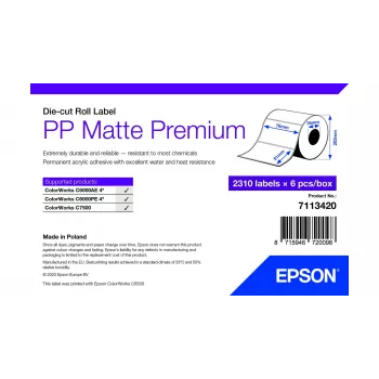 Epson 7113420 spausdintuvo etiketė Balta Lipni spausdintuvo etiketė