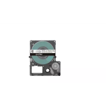 Epson LK-5TWJ permatoma balta termotransferinė juostelė etikečių spausdintuvui, 1,8 cm