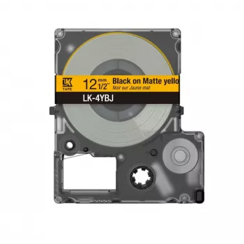 Epson C53S672073 etikečių gamybos juosta Juoda ant geltono