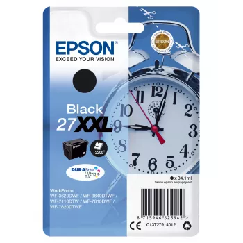 Epson Singlepack Juoda 27XXL DURABrite Ultra rašalas