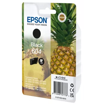 Epson 604 rašalo kasetė Originali Juoda 3,4 ml Vienos pakuotė