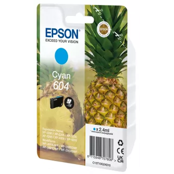 Epson 604 rašalo kasetė 1 vnt. Originali standartinės išeigos žalsvai mėlyna