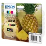 Epson 604XL rašalo kasetė 4 vnt. Originali didelės (XL) talpos juoda, žalsvai mėlyna, rausvai raudona, geltona