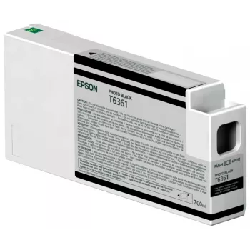 Epson Singlepack Photo Juoda T636100 UltraChrome HDR 700 ml, Photo Juoda, dažų pagrindo rašalas, 700 ml, 1 vnt.