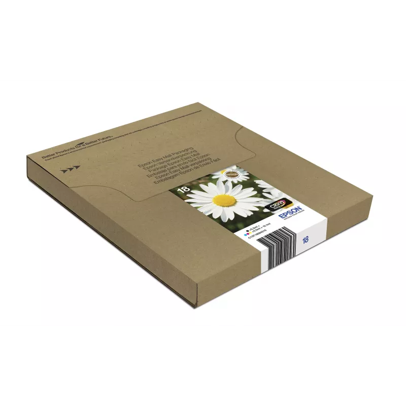 Kasetė Epson T1806 Easy Mail pakuotėje Juoda Geltona Žydra Purpurinė