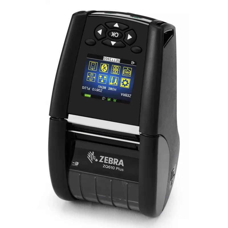 Zebra ZQ620 Plus 3 etikečių spausdintuvas Tiesioginis terminis 203 x 203 DPI 115 mm/s Laidinis ir belaidis Bluetooth