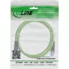 InLine pramoninis tinklo kabelis, M12 8 kontaktų X koduotas kištukas/kištukas, Cat.6A PUR 5 m
