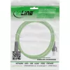 InLine pramoninis tinklo kabelis, M12 4 kontaktų D koduotas kištukas į RJ45, PUR 5 m