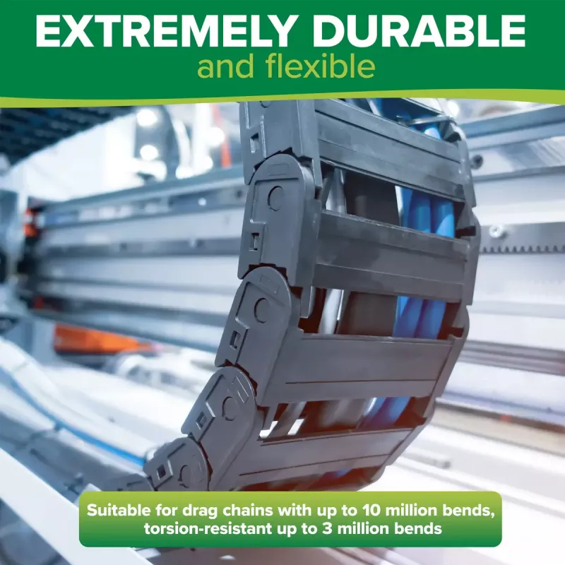 InLine Industrial tinklo laidas, M12 4 kontaktų D koduotas kištukas į RJ45, PUR 3 m