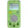 Multimetras InLine 43117A kišeninis automatinio diapazono, LCD 44x30 mm, AAA baterija, 130x62x27 mm