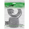 InLine Charging Cube InLine 16499B 3x įžeminimo kontaktas 2x USB-C 2x USB-A juoda 2m