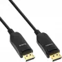 InLine DisplayPort 2.1 AOC kabelis, UHBR, juodas 25m