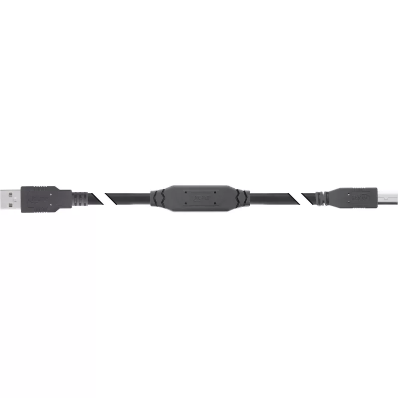 InLine USB 2.0 aktyvusis kabelis, USB-A kištukas į USB-B kištuką, 7,5 m