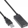 InLine USB 2.0 aktyvusis ilgintuvas, USB-A kištukas/lizdas, 7,5 m