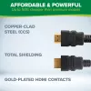 InLine HDMI laidas, HDMI High Speed su Ethernet, kištukas / kištukas, juodas, 3 m