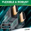 InLine HDMI laidas, HDMI High Speed su Ethernet, kištukas / kištukas, juodas, 3 m