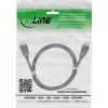 InLine HDMI laidas, HDMI High Speed su Ethernet, kištukas / kištukas, juodas, 7 m
