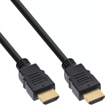 HDMI laidas InLine High Speed su Ethernet 7,5 m — suderinamas su HDMI 2.0, 19 kontaktų