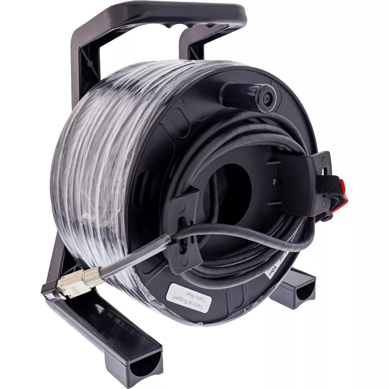 InLine tinklo kabelio ritė IP67 lauko PUR, Cat.6A S/FTP, 50 m