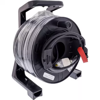 Tinklo kabelio ritė InLine Harting Cat.6A RJ-45 50m Juoda